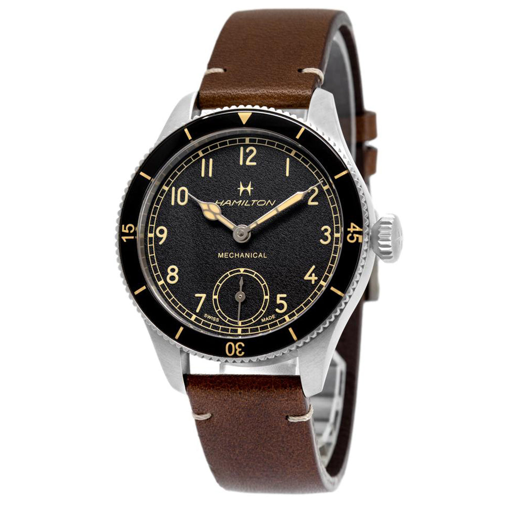 Hamilton Men's H76719530 Khaki Aviation Pilot Pioneer Small