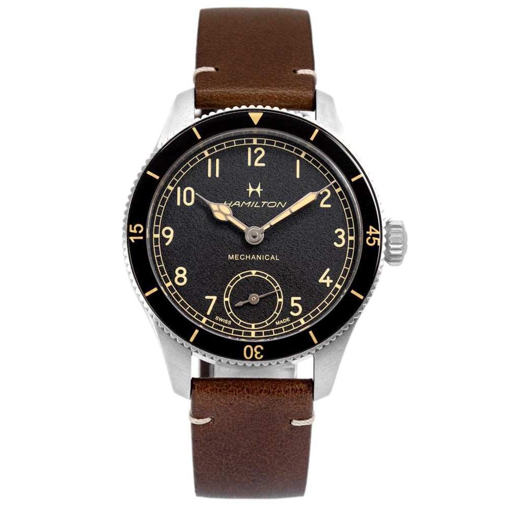 Hamilton Men's H76719530 Khaki Aviation Pilot Pioneer Small