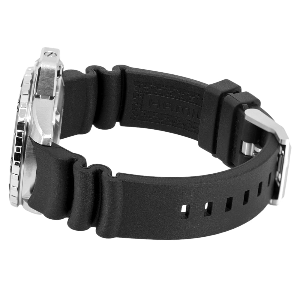 Hamilton Men's H77455360 Khaki Navy Frogman Auto