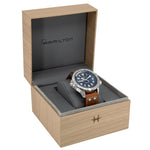 Hamilton Men's H77765541 X-Wind Blue Dial Watch