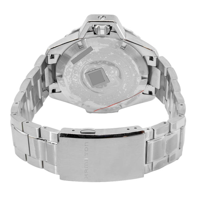 Hamilton Men's H77815130 Khaki Navy Frogman Auto Watch