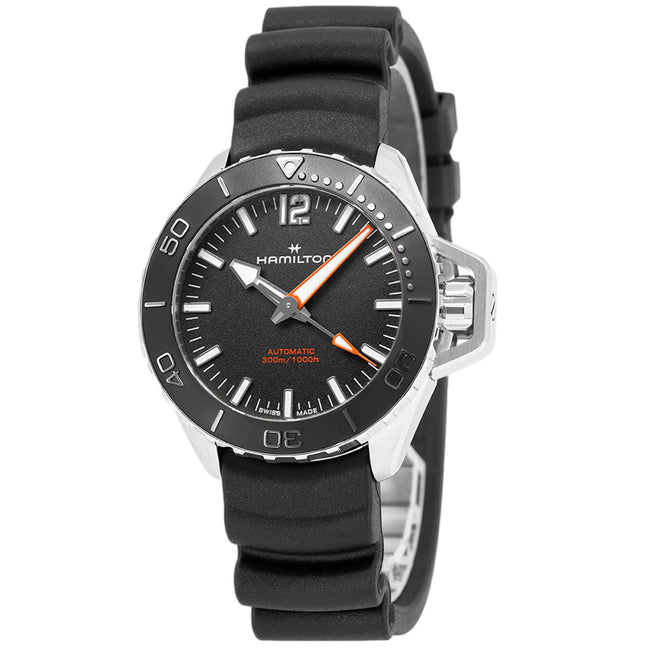 Hamilton Men's H77825330 Khaki Navy Frogman Auto