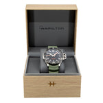 Hamilton Men's H77825331 Khaki Navy Frogman Auto
