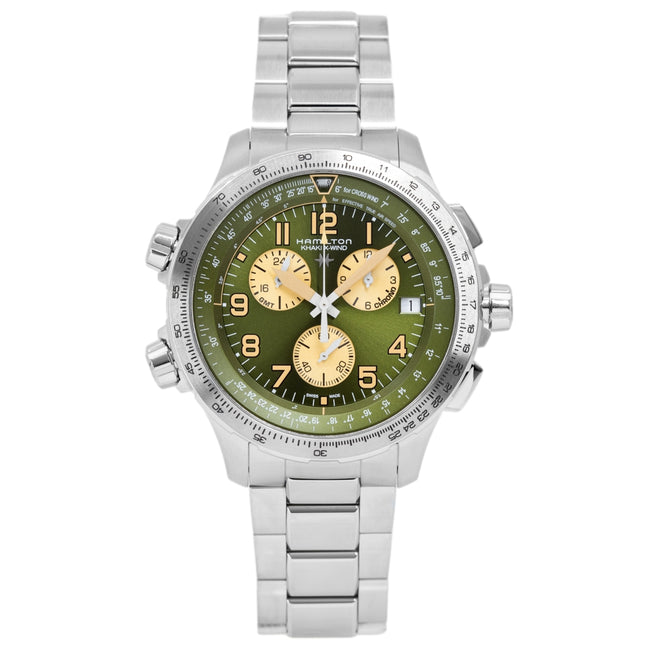 Hamilton H77932160 Khaki Aviation X-Wind GMT Quartz