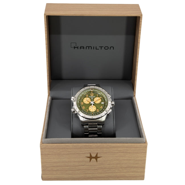 Hamilton H77932160 Khaki Aviation X-Wind GMT Quartz