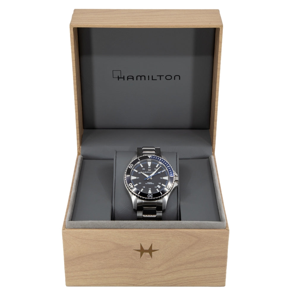 Hamilton Men's H82315131 Khaki Navy Scuba Date Display Watch