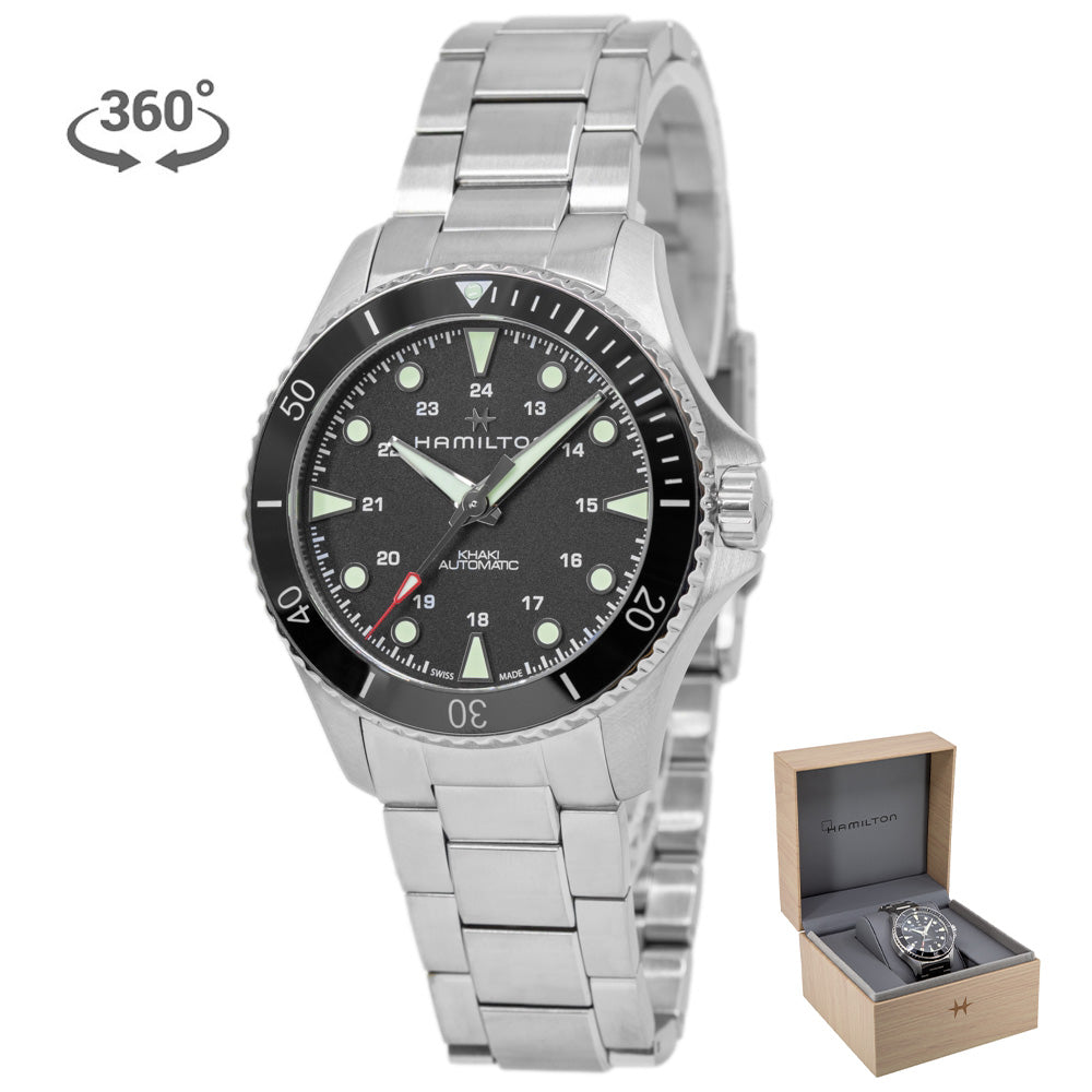 Hamilton Men's H82335131 Khaki Navy Scuba Date Display Watch