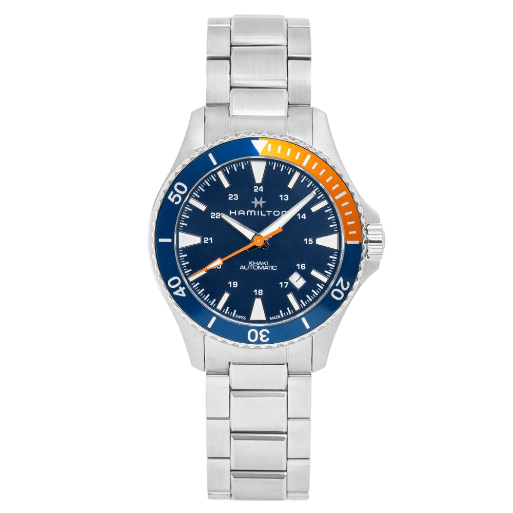 Hamilton Men's H82365141 Khaki Navy Scuba Date Auto