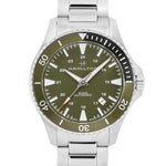 Hamilton H82375161 Khaki Navy Scuba Green Dial Auto