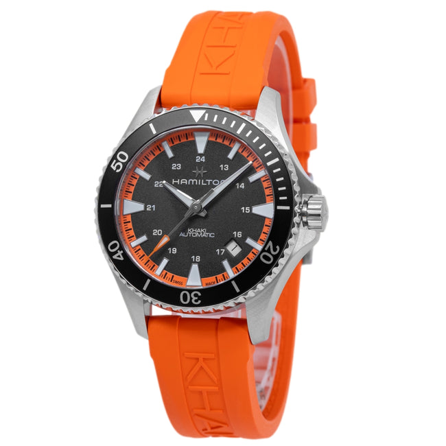 Hamilton Men's H82395331Khaki Navy Scuba Auto