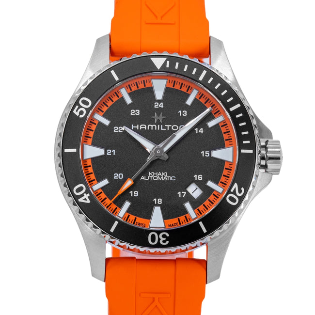 Hamilton Men's H82395331Khaki Navy Scuba Auto