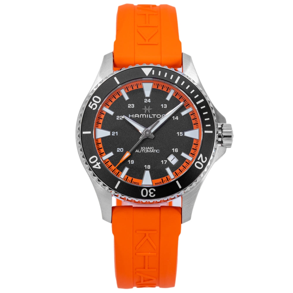 Hamilton Men's H82395331Khaki Navy Scuba Auto