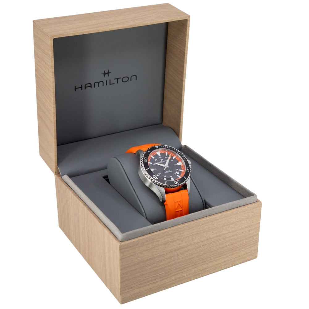 Hamilton Men's H82395331Khaki Navy Scuba Auto