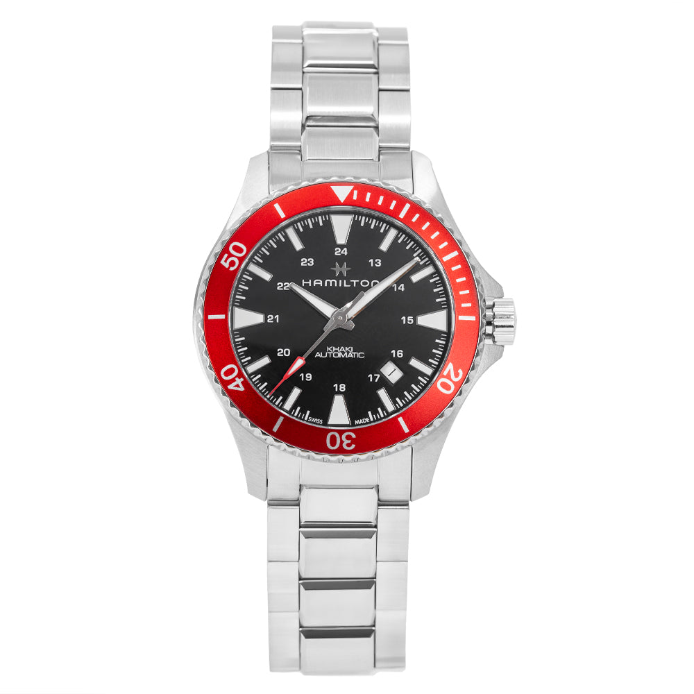 Hamilton Men's H82405130 Khaki Navy Scuba Auto