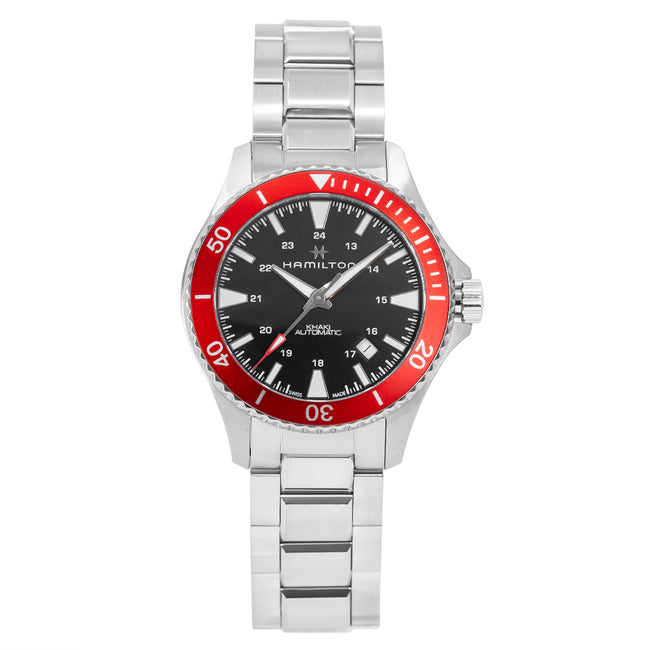 Hamilton Men's H82405130 Khaki Navy Scuba Auto