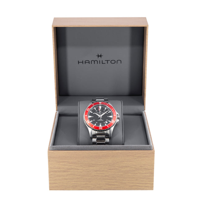 Hamilton Men's H82405130 Khaki Navy Scuba Auto