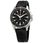 Hamilton Men's H82515330 Khaki Navy Scuba Black Dial Watch
