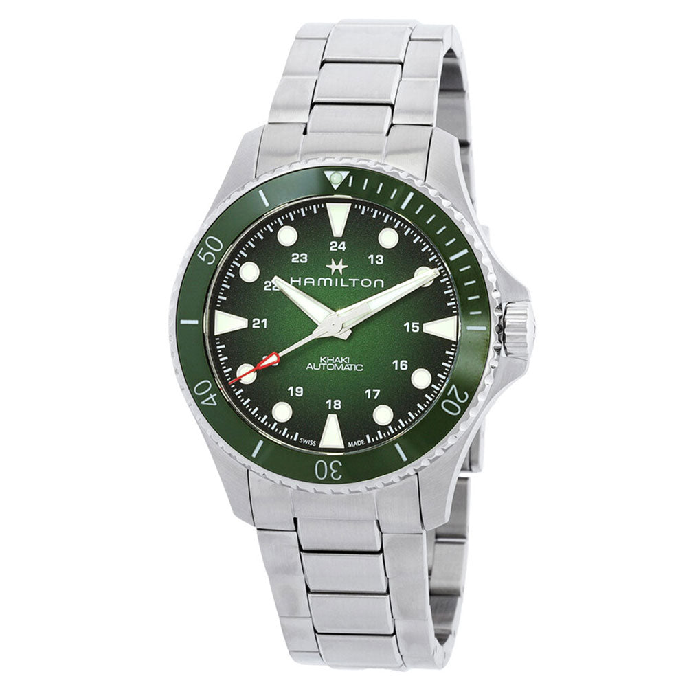 Hamilton Men's H82525160 Khaki Navy Scuba 43mm Auto