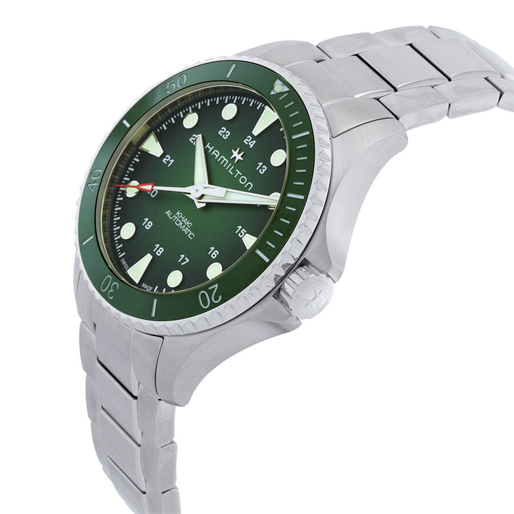 Hamilton Men's H82525160 Khaki Navy Scuba 43mm Auto