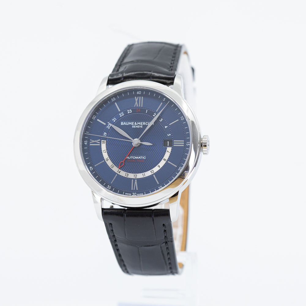 M0A10482-Baume&Mercier Men's M0A10482 Classima Dual Time Watch
