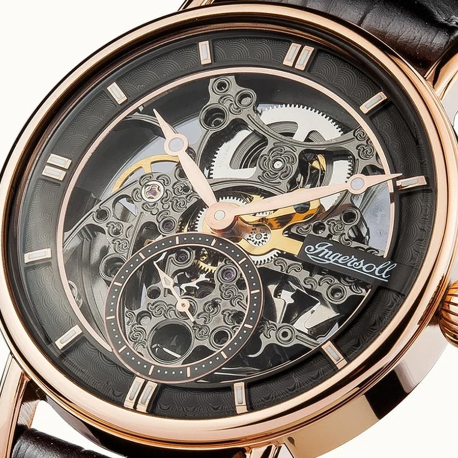 Ingersoll Herrenuhr INI00403 The Herald Skelettiert