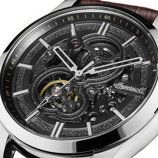 Ingersoll Herrenuhr INI06801 Die Armstrong Skelettierte Uhr