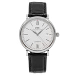 IWC Men's IW356501 Portofino Auto White Dial Watch