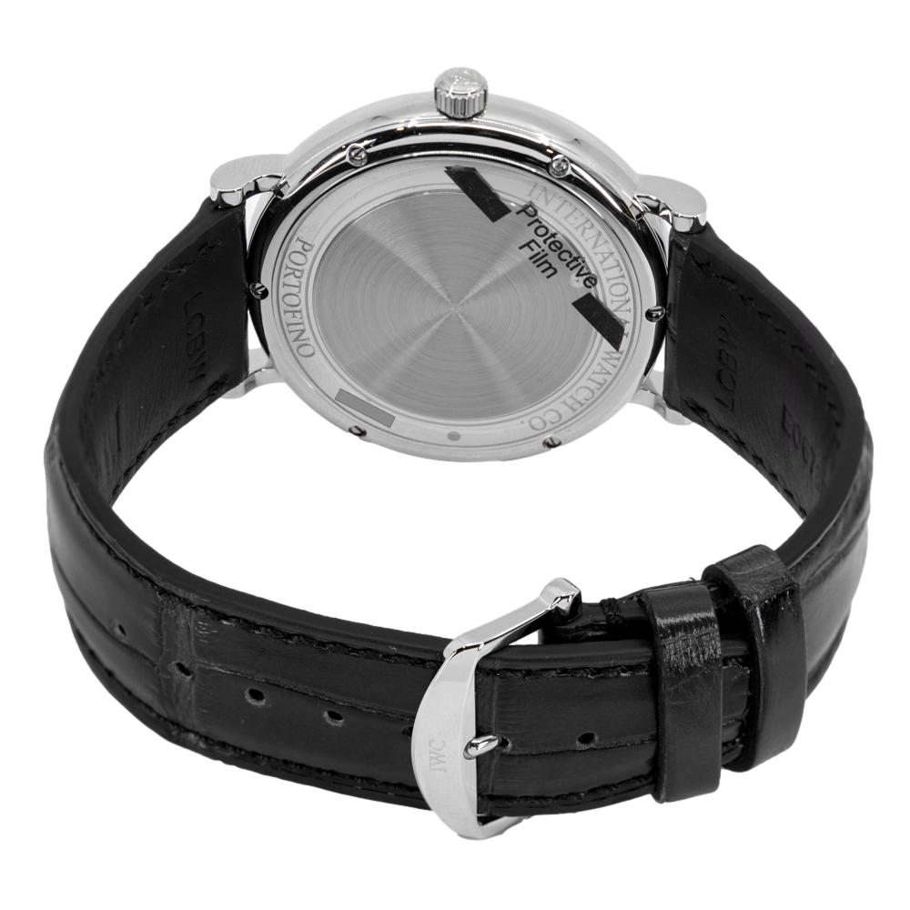 IWC Men's IW356523 Portofino Blue Dial Auto Watch