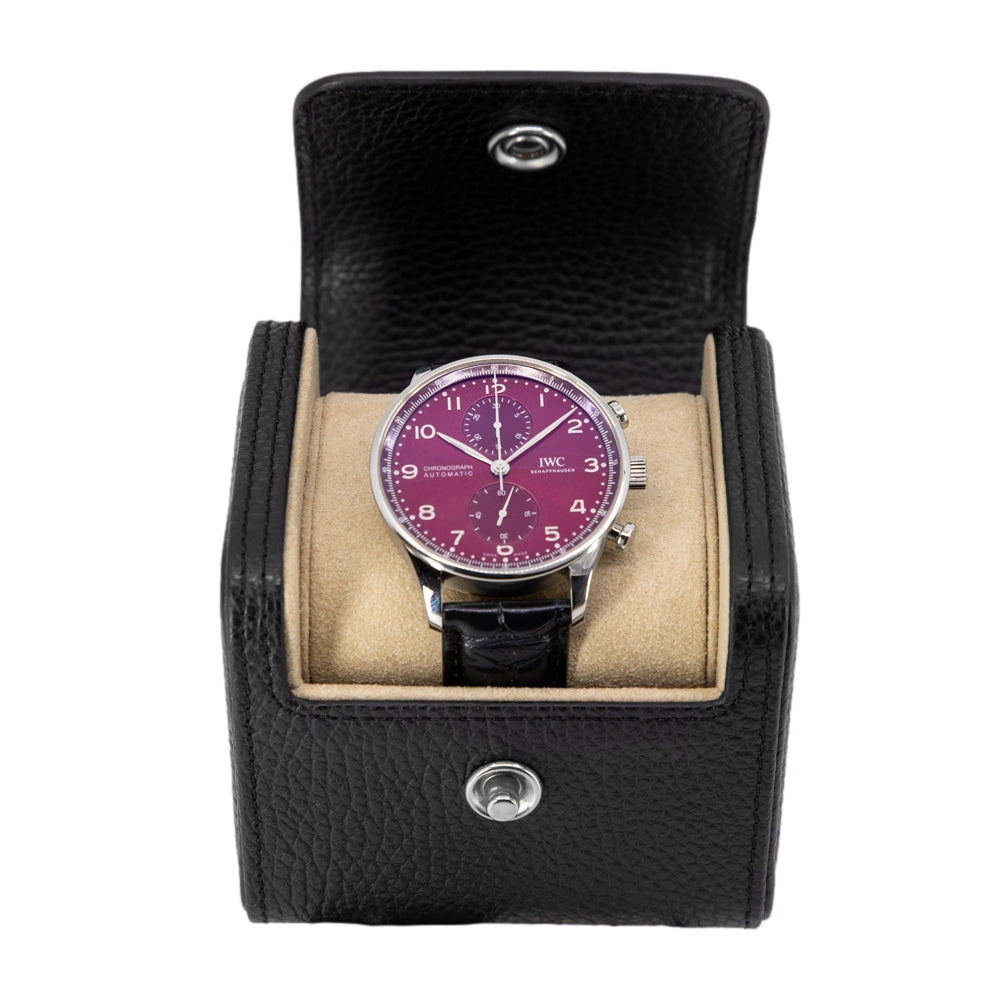 IWC Men's IW371616 Portugieser Red Dial Auto Chronograph