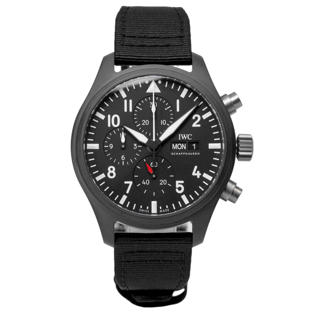 IWC Men's IW389101 Pilot Chronograph Top Gun Auto
