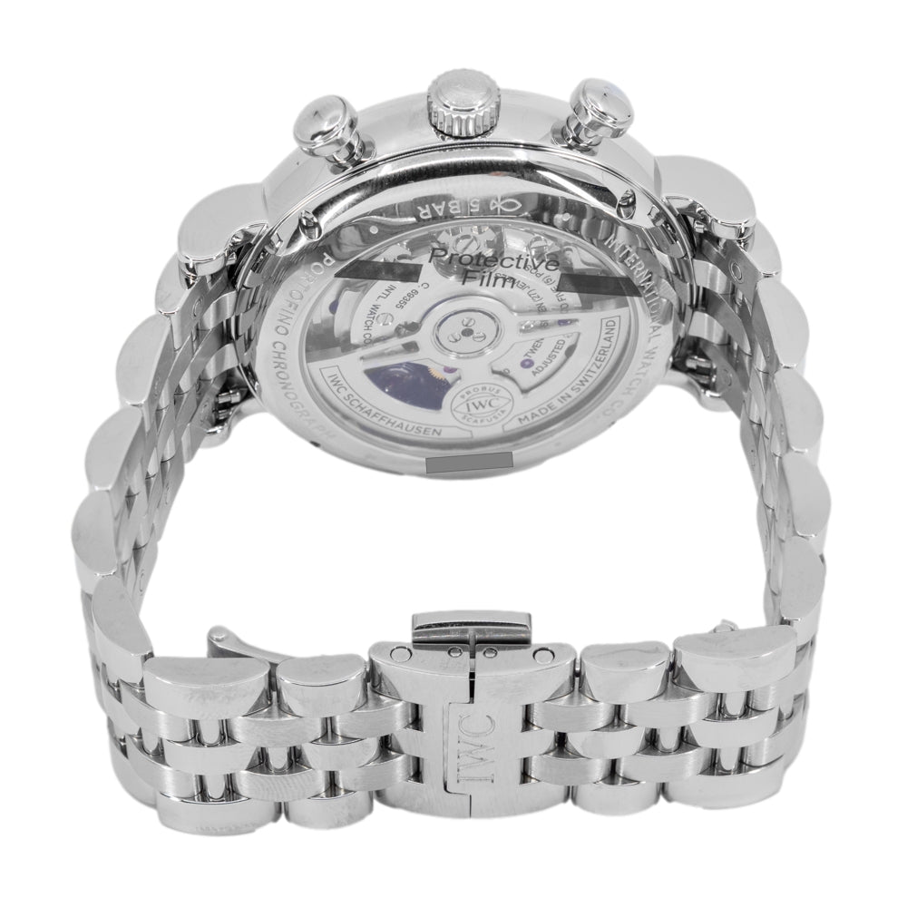 IWC IW391503 Portofino 39mm White Dial Automatic Chronograph