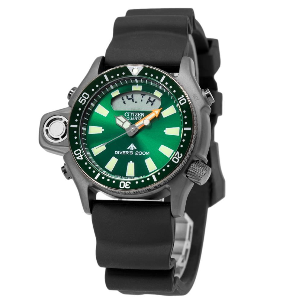 Citizen JP2007-17X Aqualand I Green Limited Ed.