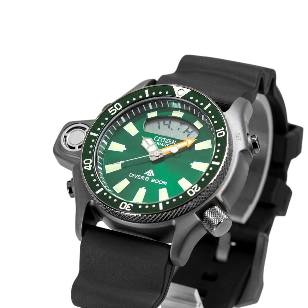 Citizen JP2007-17X Aqualand I Green Limited Ed.