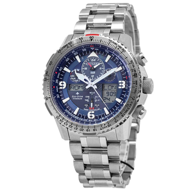 JY8100-80L-Citizen JY8100-80L Promaster Pilot Radio Titanium Watch