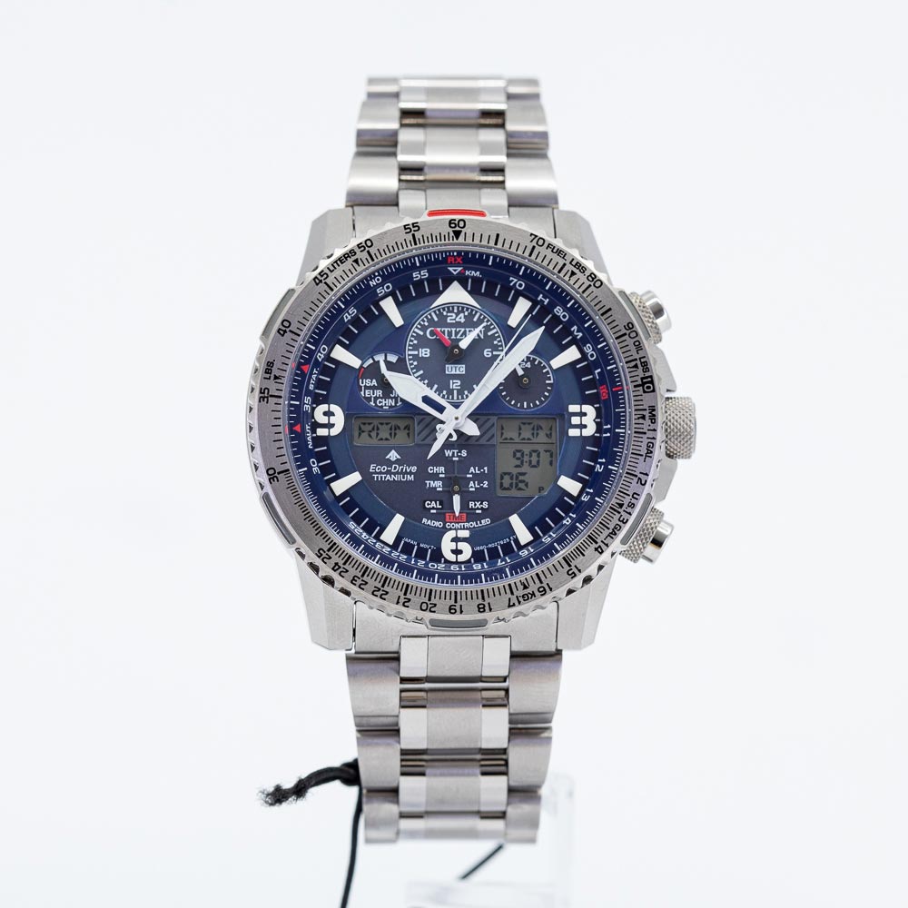 JY8100-80L-Citizen JY8100-80L Promaster Pilot Radio Titanium Watch