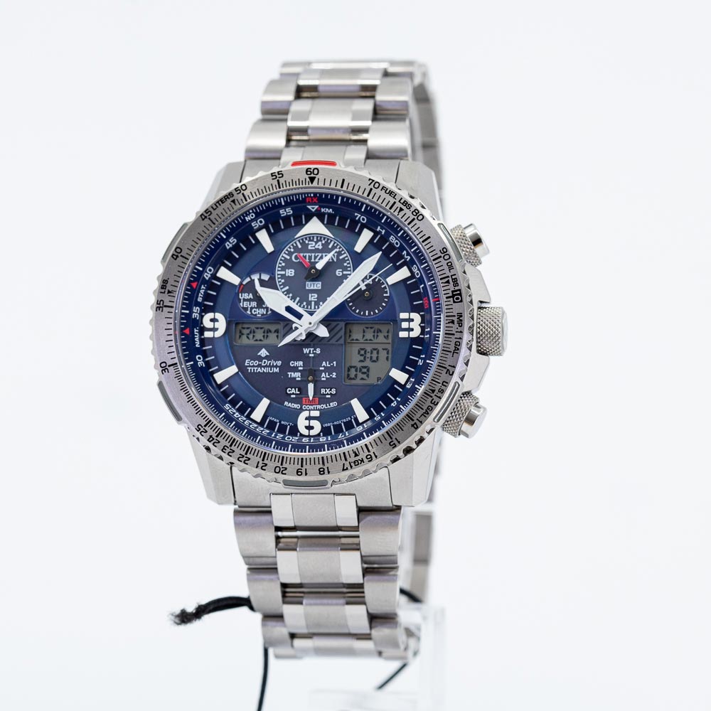 JY8100-80L-Citizen JY8100-80L Promaster Pilot Radio Titanium Watch