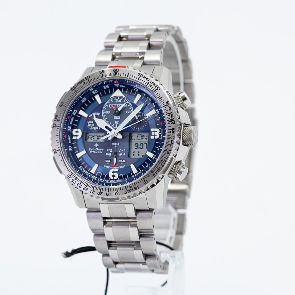 JY8100-80L-Citizen JY8100-80L Promaster Pilot Radio Titanium Watch