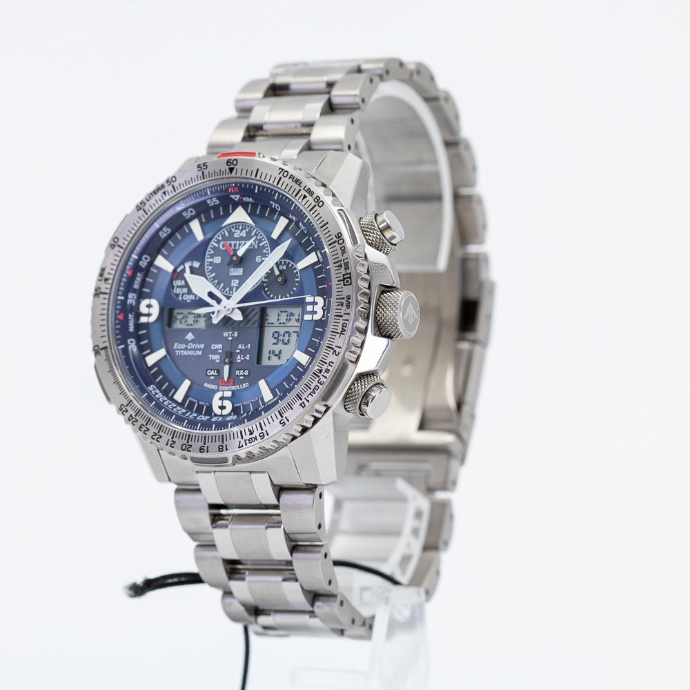 JY8100-80L-Citizen JY8100-80L Promaster Pilot Radio Titanium Watch