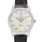 Longines Men's L1.645.4.75.4 Heritage Silver Dial Automatic