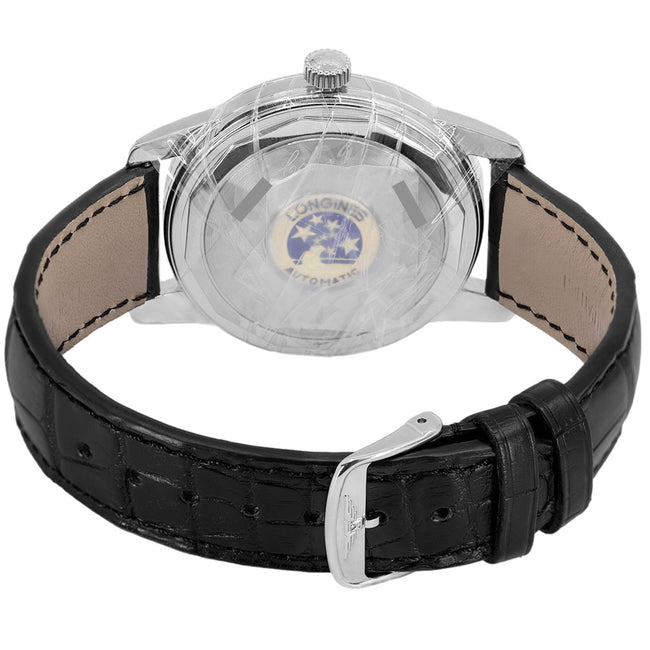 Longines Men's L1.645.4.75.4 Heritage Silver Dial Automatic