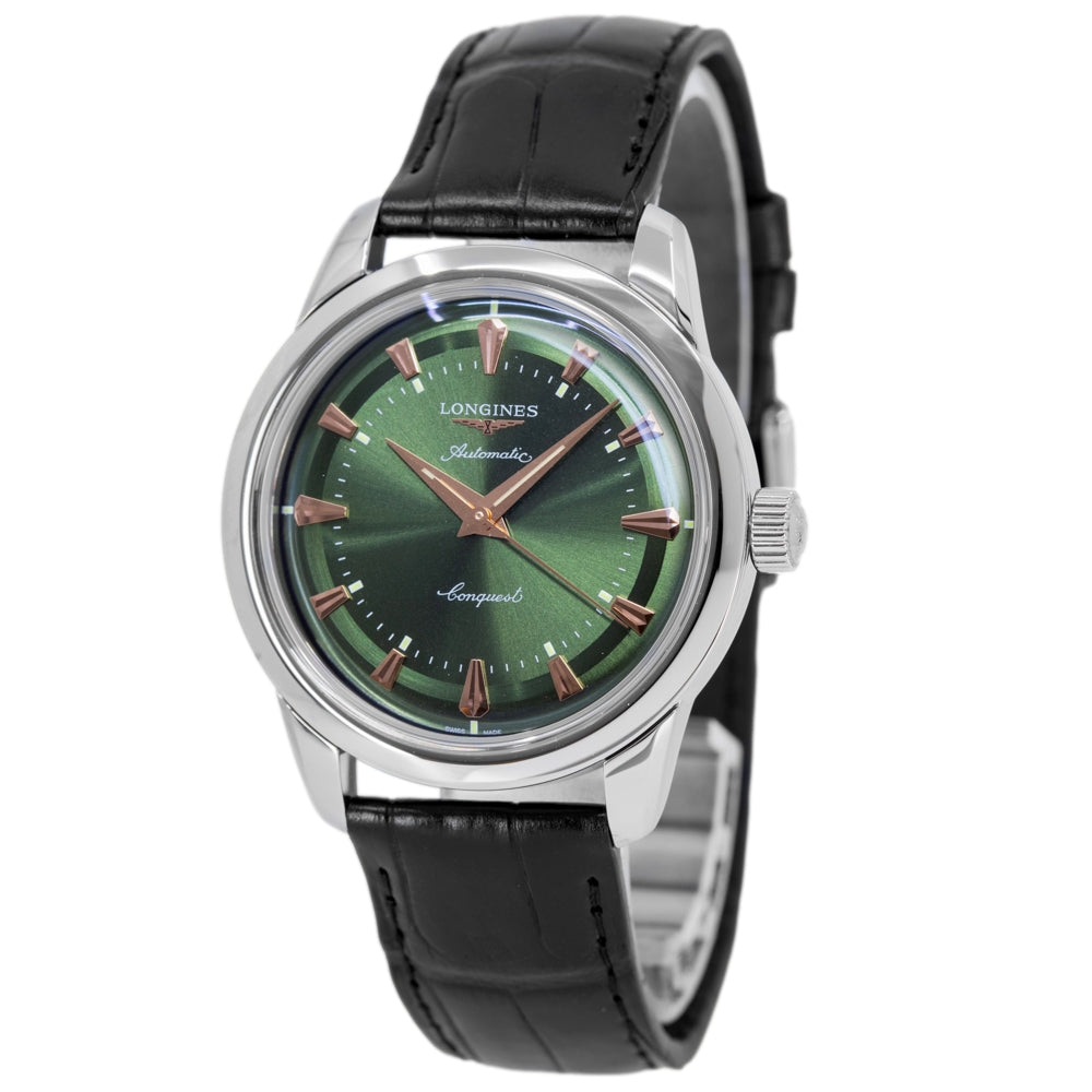 Longines L1.649.4.02.2 Conquest Heritage 38mm Automatic