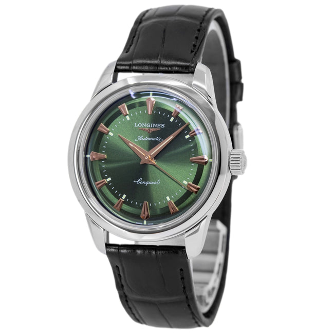 Longines L1.649.4.02.2 Conquest Heritage 38mm Automatic