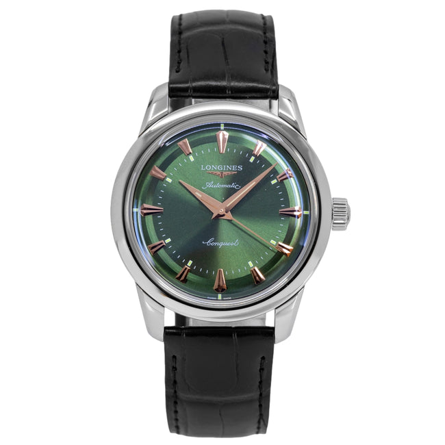 Longines L1.649.4.02.2 Conquest Heritage 38mm Automatic