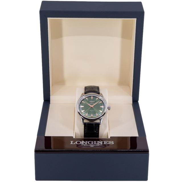 Longines L1.649.4.02.2 Conquest Heritage 38mm Automatic