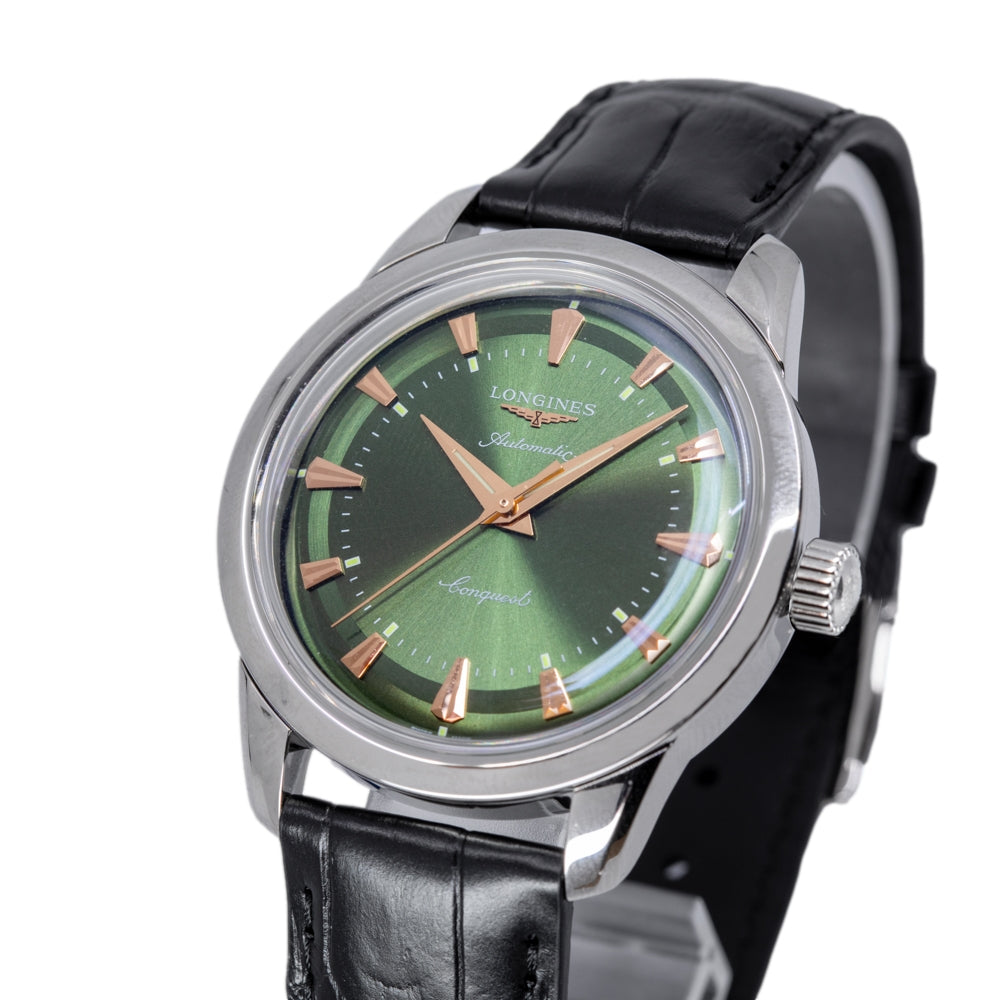Longines L1.649.4.02.2 Conquest Heritage 38mm Automatic