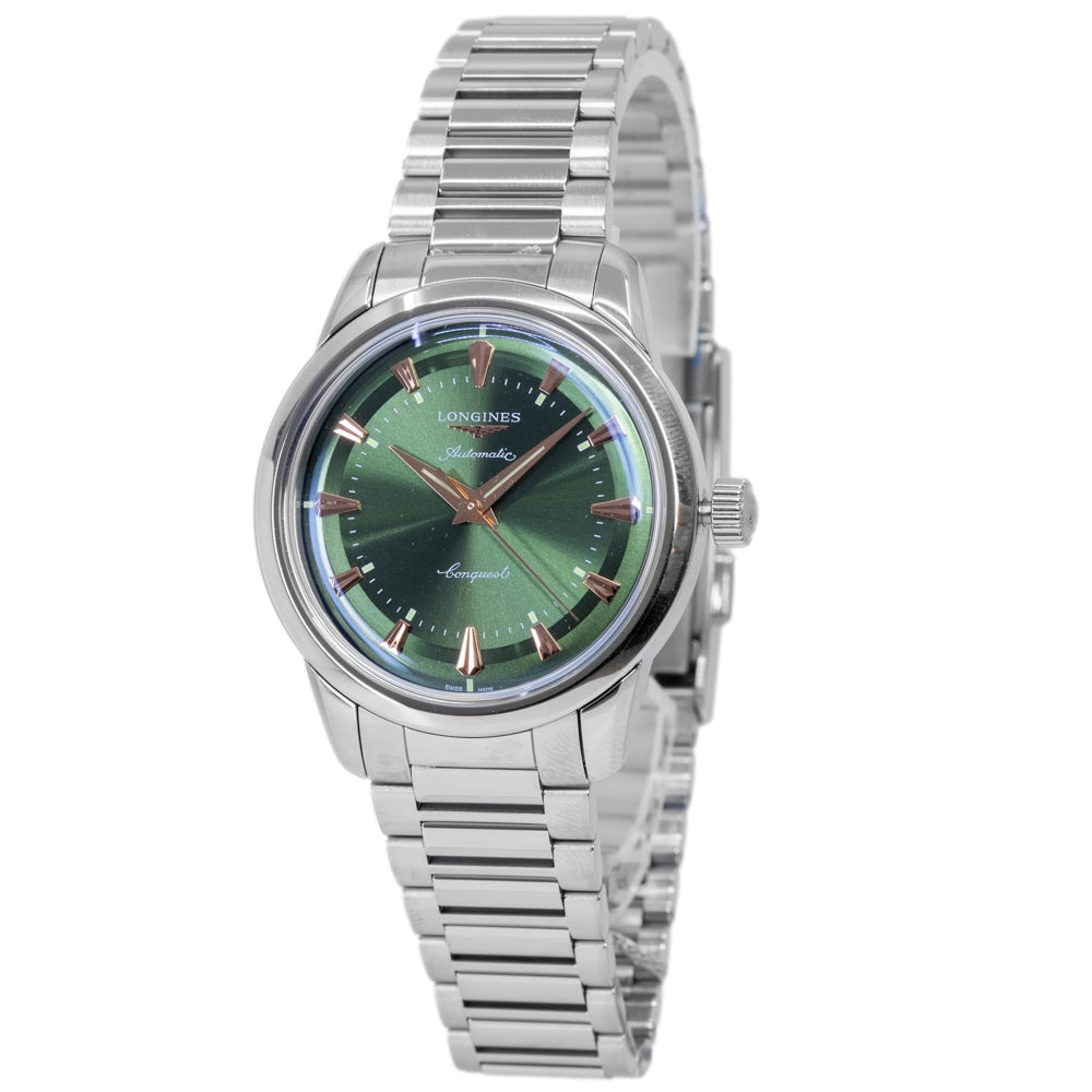 Longines Men's L1.649.4.02.6 Conquest Heritage 38mm Auto