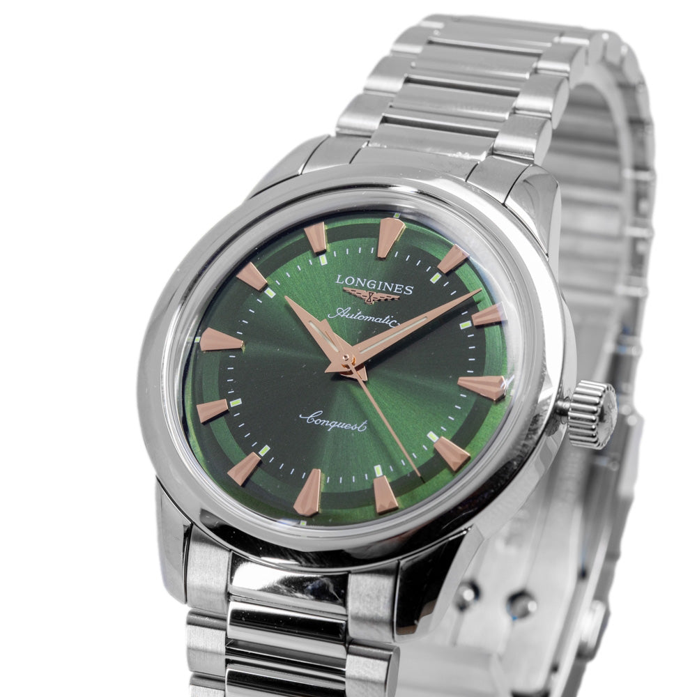 Longines Men's L1.649.4.02.6 Conquest Heritage 38mm Auto