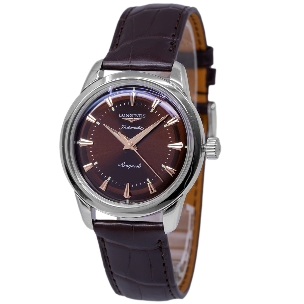 Longines Men's L1.649.4.62.2 Conquest Heritage 38mm Auto
