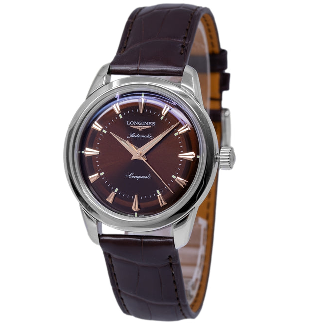 Longines Men's L1.649.4.62.2 Conquest Heritage 38mm Auto