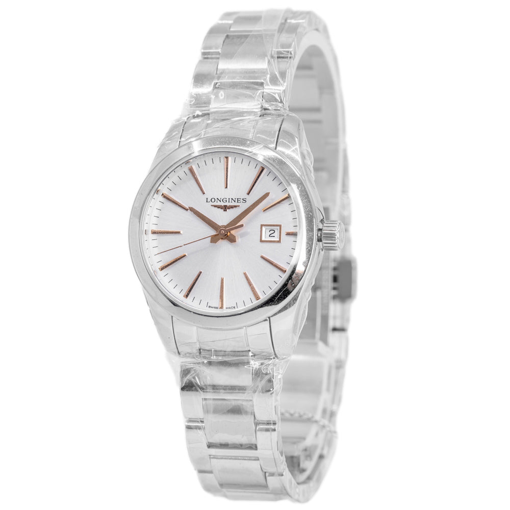 Longines Ladies L2.286.4.72.6 Conquest Classic Quartz